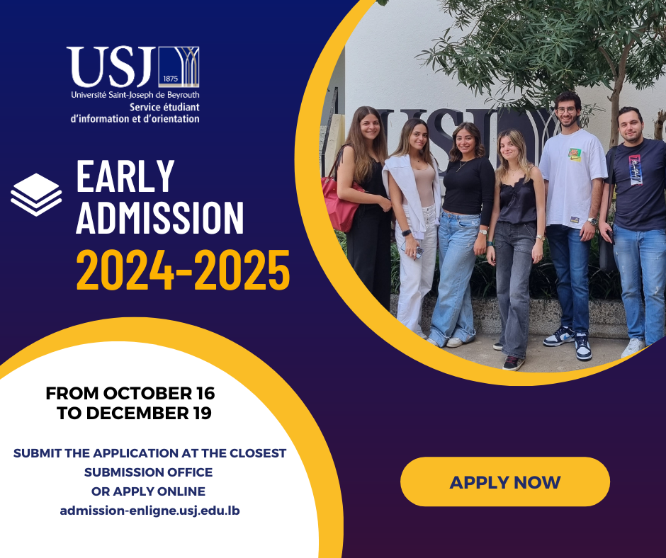 The Early Admission Period For The Academic Year 2024-2025 Is Open!