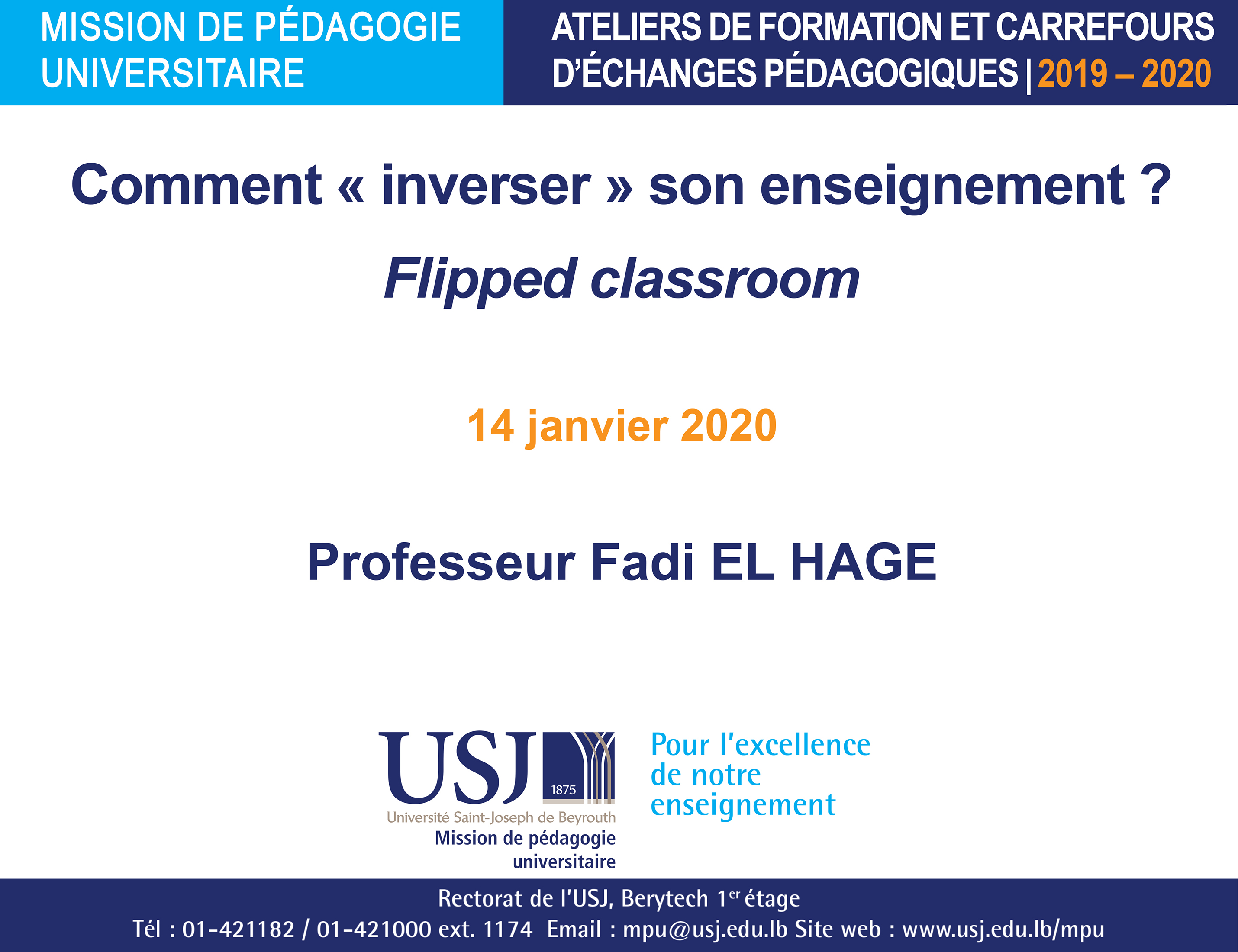 Comment « inverser » son enseignement ? - Fadi El Hage