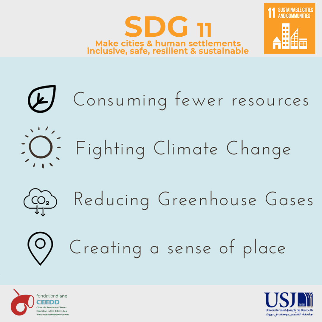 SDG 11 : Sustainable Cities and Communities 