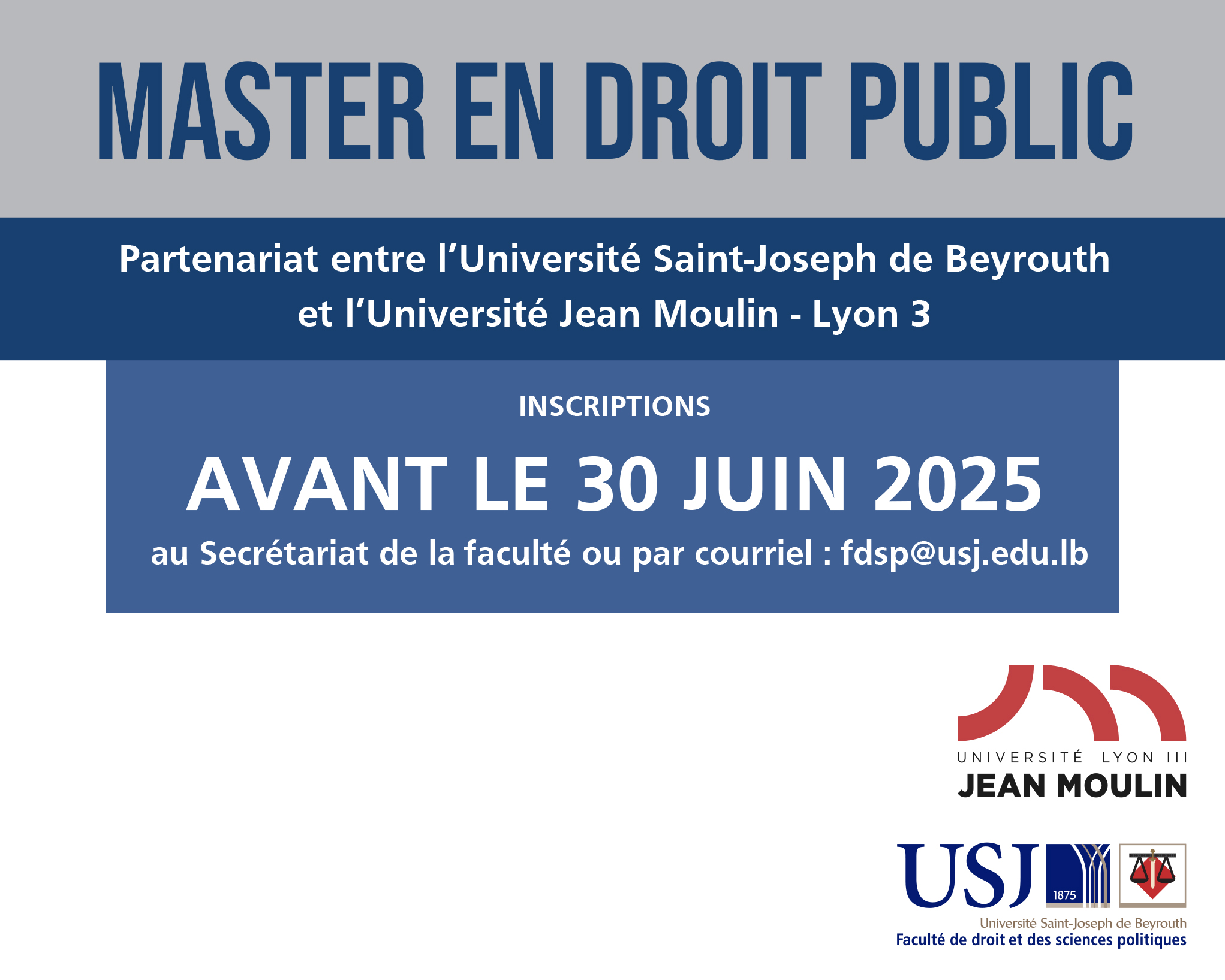 Master en droit public