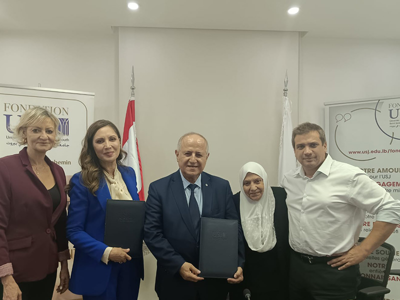 Signature du Protocole d’Entente pour la constitution du Fonds de bourses de Dotation « Abdul Aziz Soueidan »