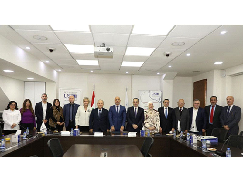 Signature d’un protocole d’entente de Fonds de bourse de souscription entre l’Université Saint-Joseph de Beyrouth et Zakat Fund in Lebanon 