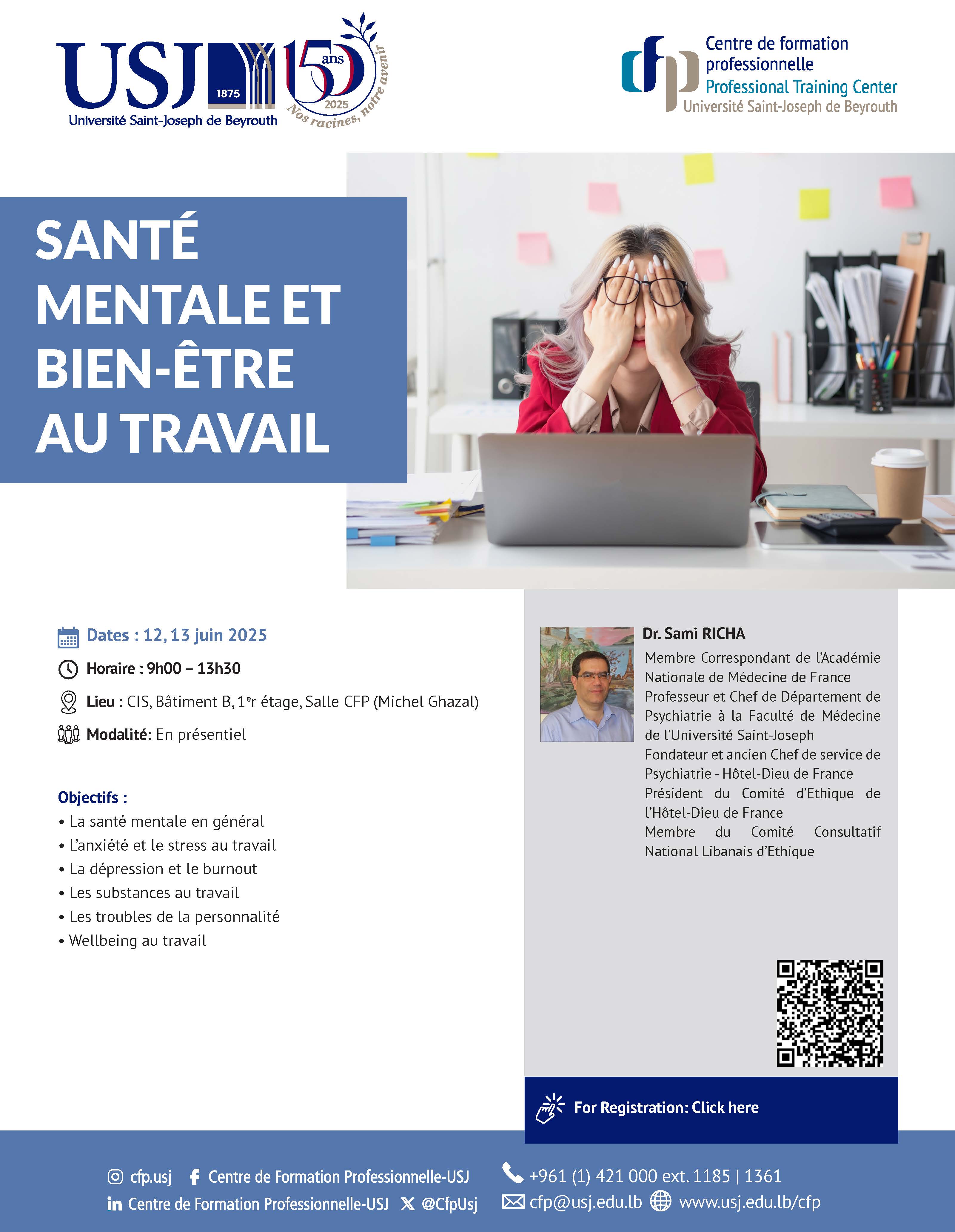 Santé Mentale Et Bien-Être Au Travail