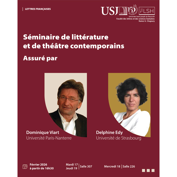 Séminaire de littérature et de théâtre contemporains