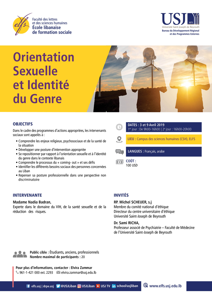 Orientation sexuelle et identité du genre