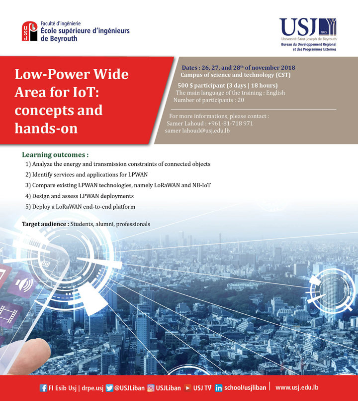 Low-Power Wide Area for IoT: concepts and hands-on