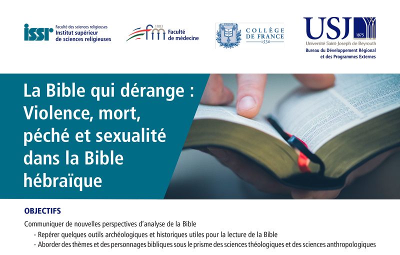 La Bible qui dérange : Violence, mort, péché et sexualité dans la Bible hébraïque