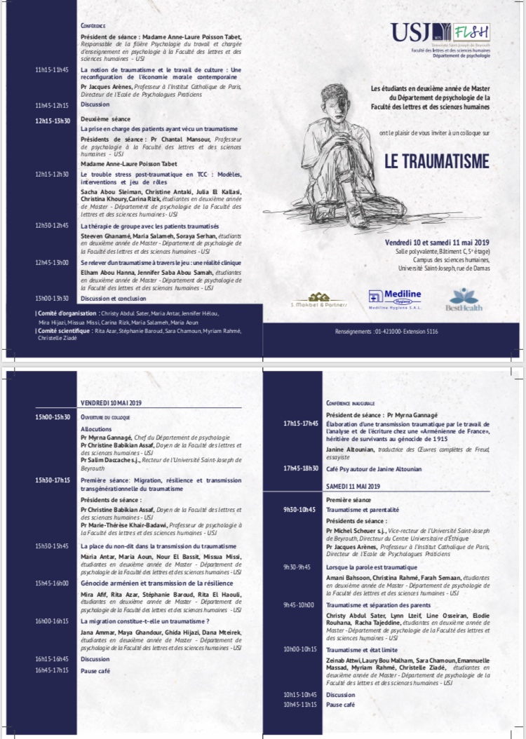Colloque sur le traumatisme