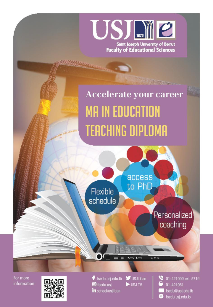 New Programs - Teaching Diploma ; MA in Educational Sciences 