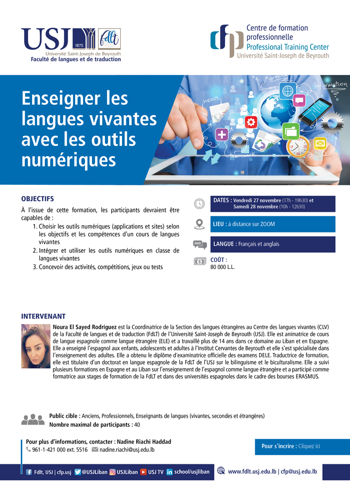 Enseigner les langues vivantes avec les outils numériques