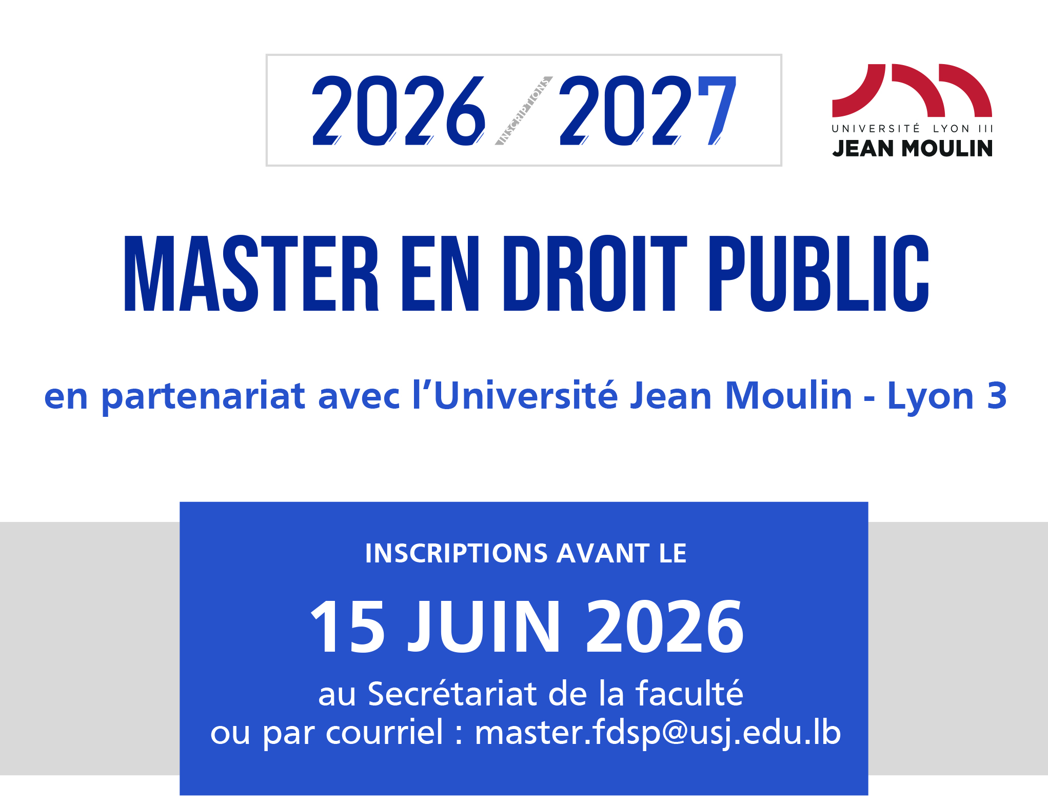 Master en droit public