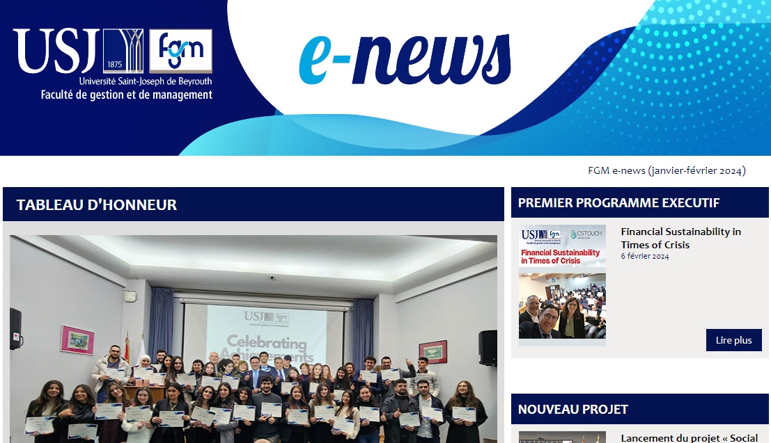 FGM e-news (janvier-février 2024)    
