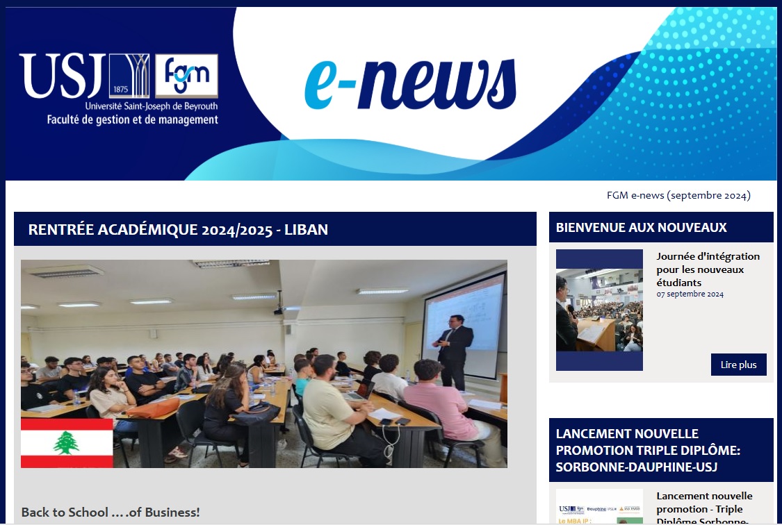 FGM e-news (septembre 2024)