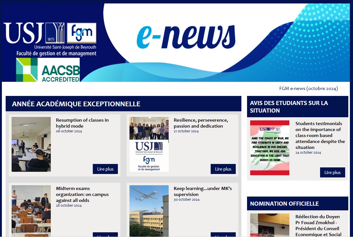 FGM e-news (octobre 2024)