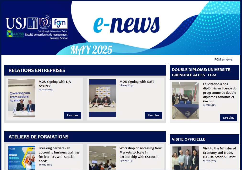 FGM e-news (mai 2025)
