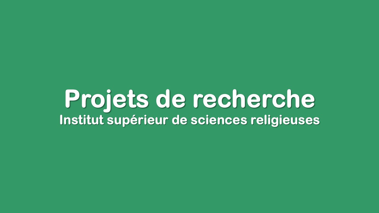 Outils et techniques de Projets de recherche