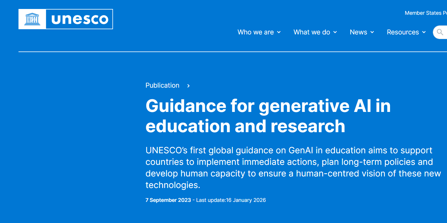 Guidance For Generative Ai In Education And Research