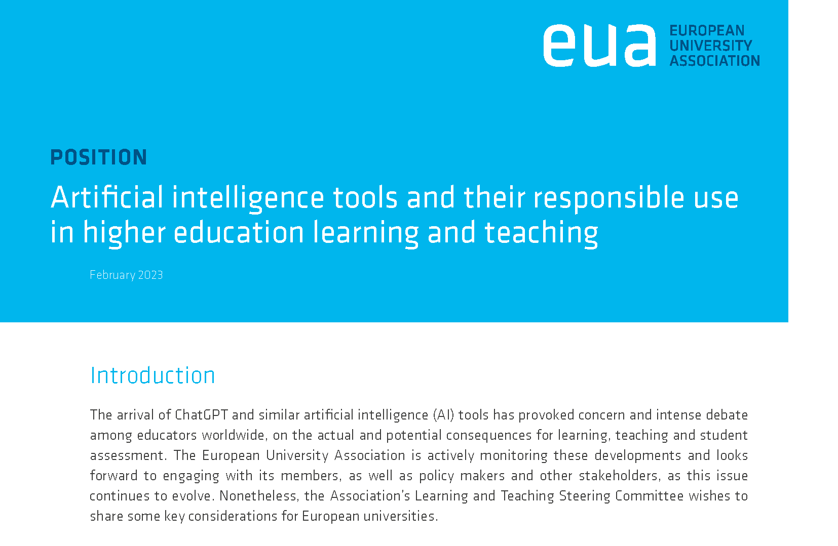 Artificial Intelligence Tools And Their Responsible Use In Higher Education Learning And Teaching