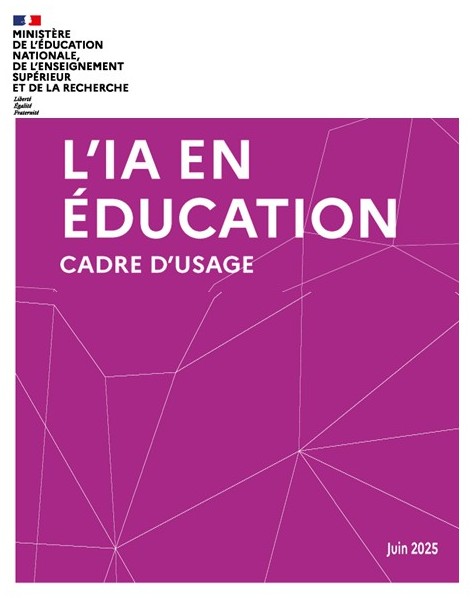 L’Ia En Éducation Cadre D’Usage