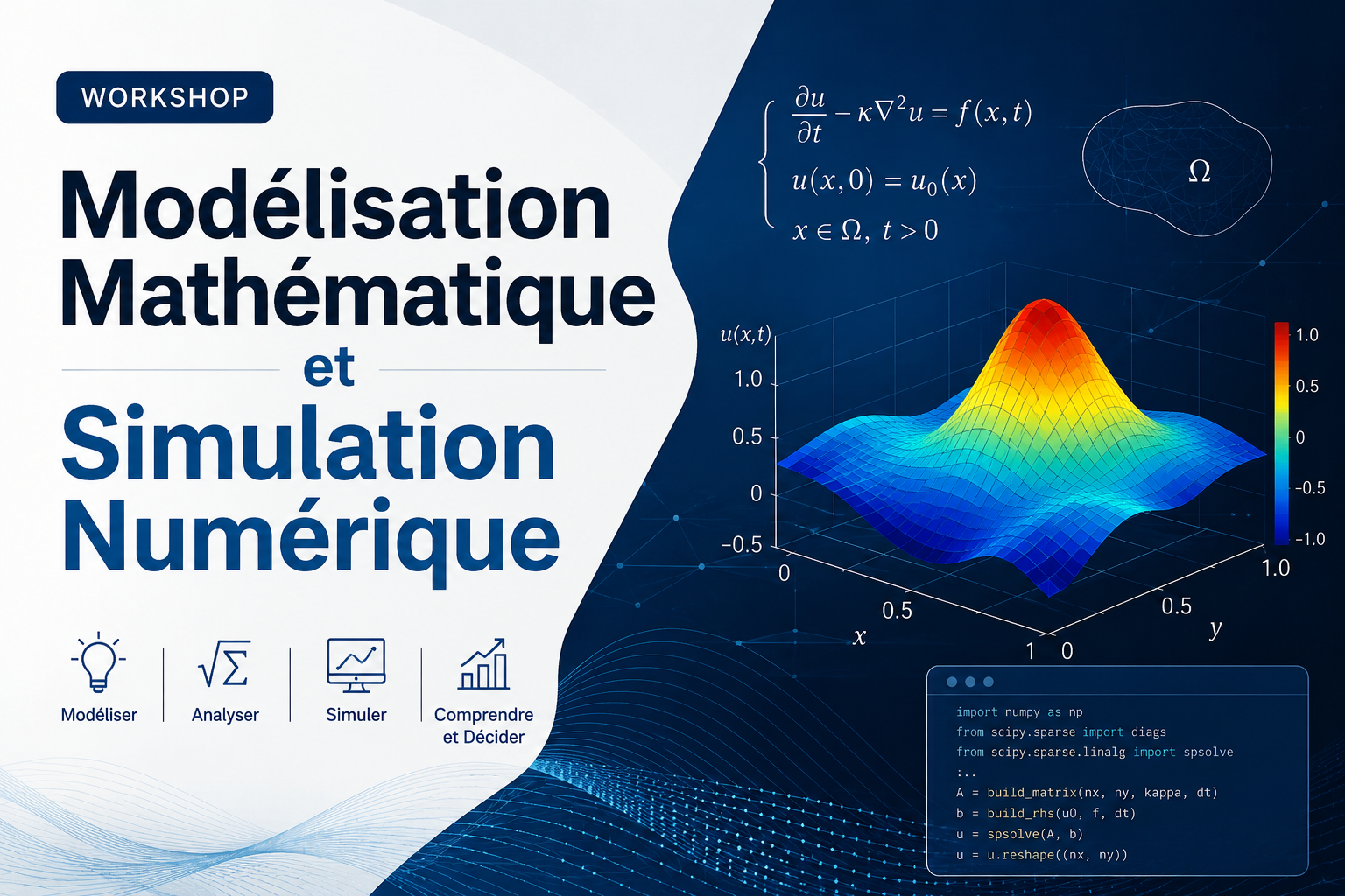 Workshop : Modélisation Mathématique & Simulation Numérique (MMSN26)