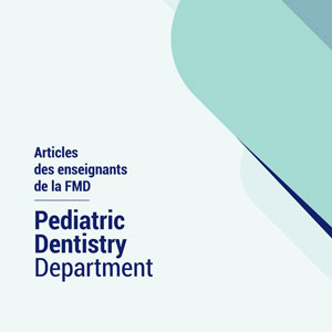 Pediatric Dentistry Department
