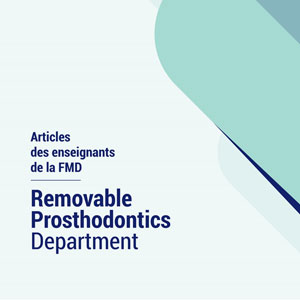 Removable Prosthodontics Department