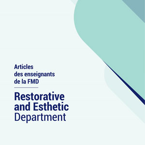 Restorative and Esthetic Department