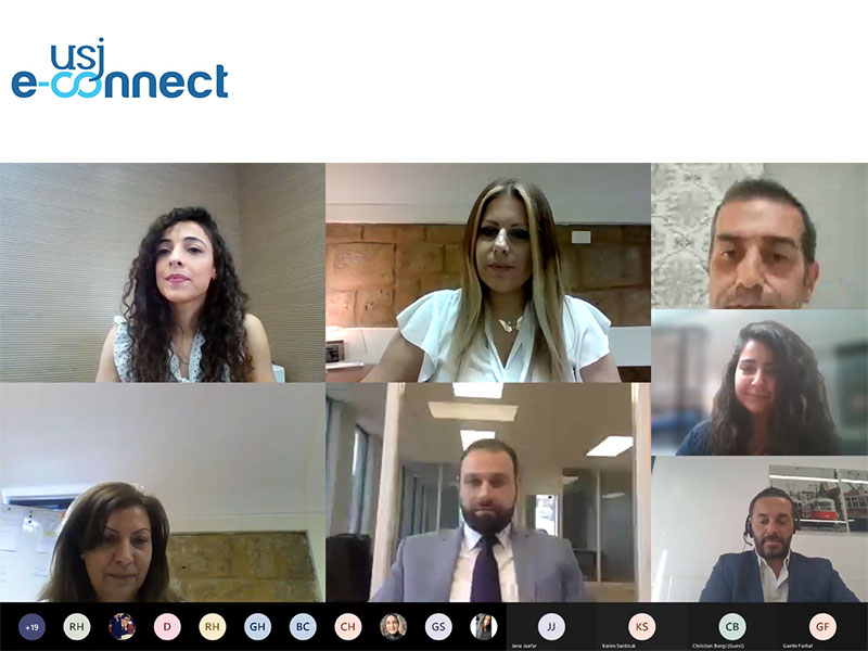 Le Service de l’Insertion professionnelle lance son premier webinaire « USJ e-Connect »