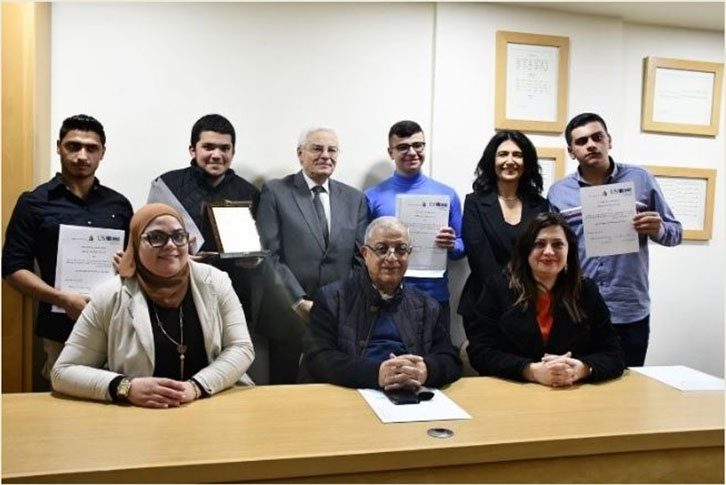 حرم لبنان الشمالي ومؤسسّة شاعر الفيحاء سابا زريق يوزعان جائزة الإبداع الأدبيّ