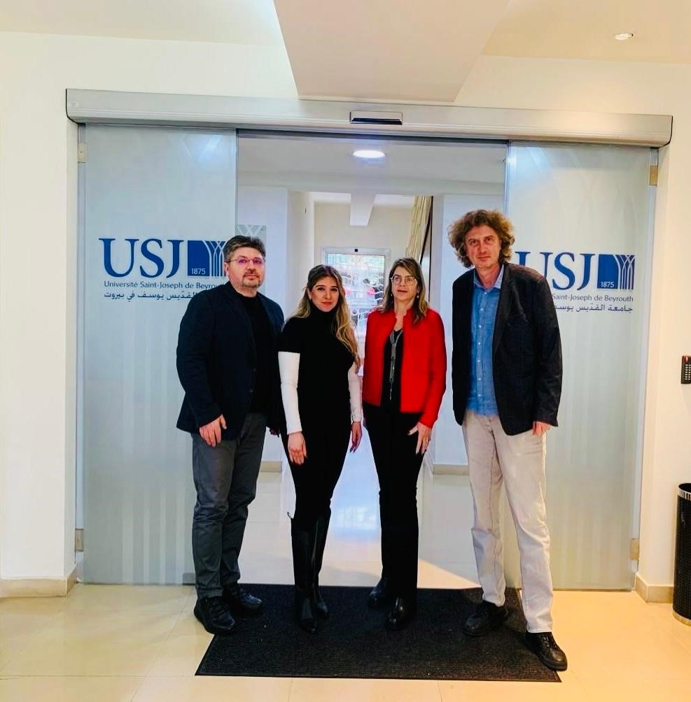 Visite de la délégation de l'Université de Bucarest