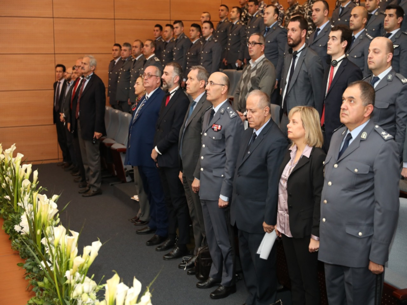 Cérémonie de remise des Diplômes universitaires aux officiers des Forces de sécurité intérieure