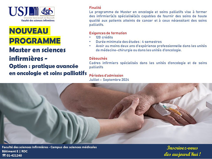 Master en sciences infirmières