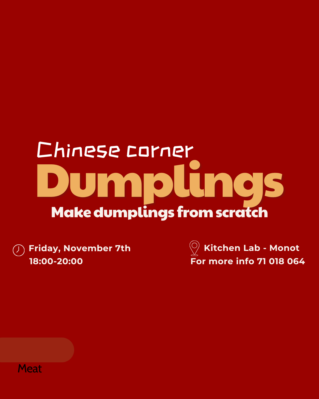 Make dumplings from scratch!