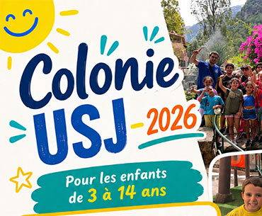 Colonie de vacances USJ - 2026