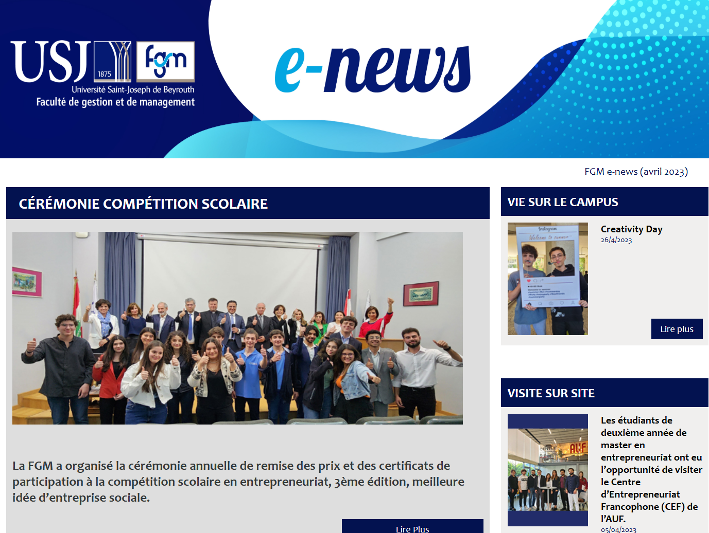 FGM e-news