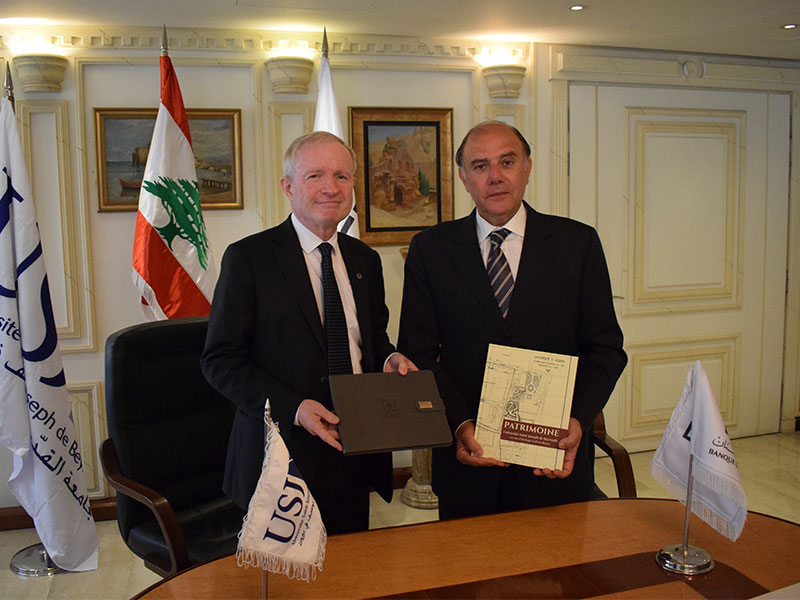 Banque du Liban and the School of Engineering at Saint Joseph University Sign a Memorandum of Cooperation