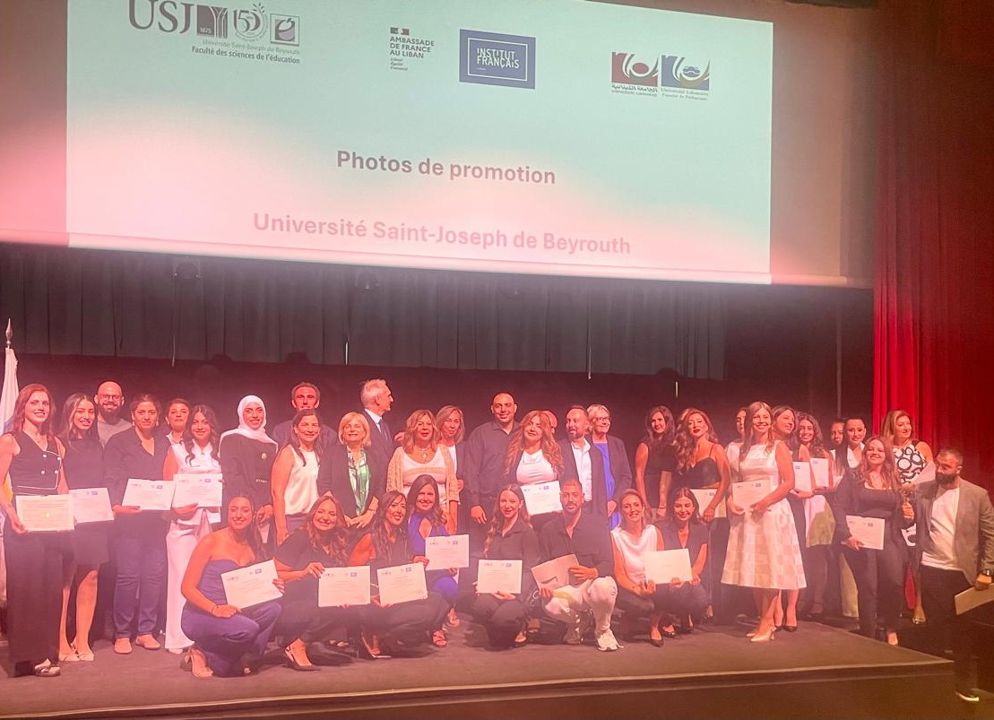 Remise des Certifications pour l'enseignement du programme Français