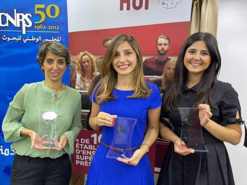 رانيا قصير من اليسوعيّة الأولى في أطروحتي بـ180 ثانية 