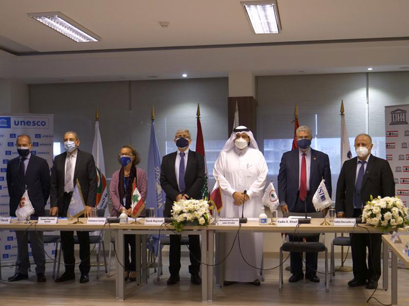 ضمن مبادرة لبيروت اليونسكو  تؤهّل 3 جامعات تضرّرت في انفجار المرفأ