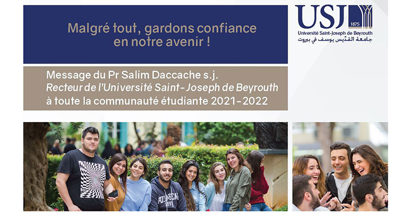 Malgré tout, gardons confiance  en notre avenir !