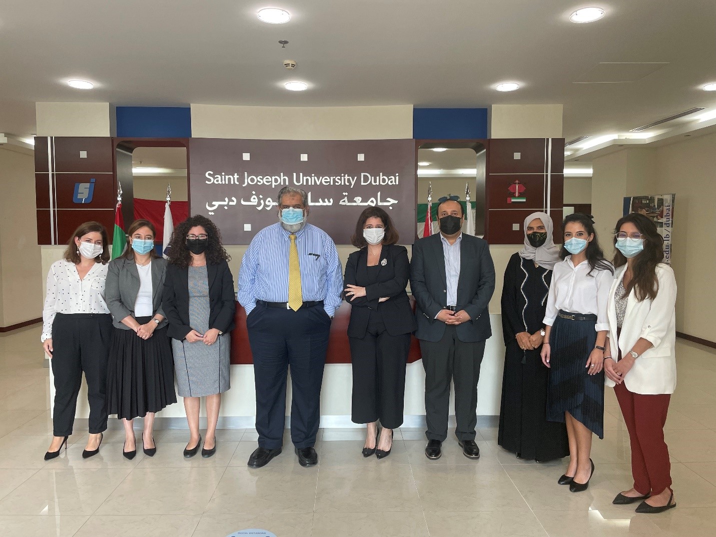 Saint Joseph University Dubai receives two visits from the CAA
