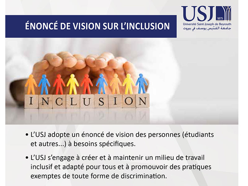 Énoncé de vision sur l'inclusion
