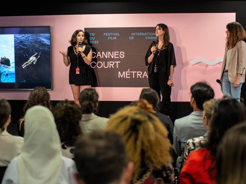 Sea Salt, un film réalisé par Leila Basma, ancienne de l’IESAV, à Cannes courts métrages 2022 ! 