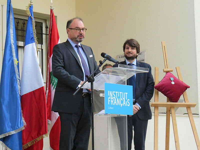 Christian Taoutel : Chevalier de l’Ordre des Arts et des Lettres 