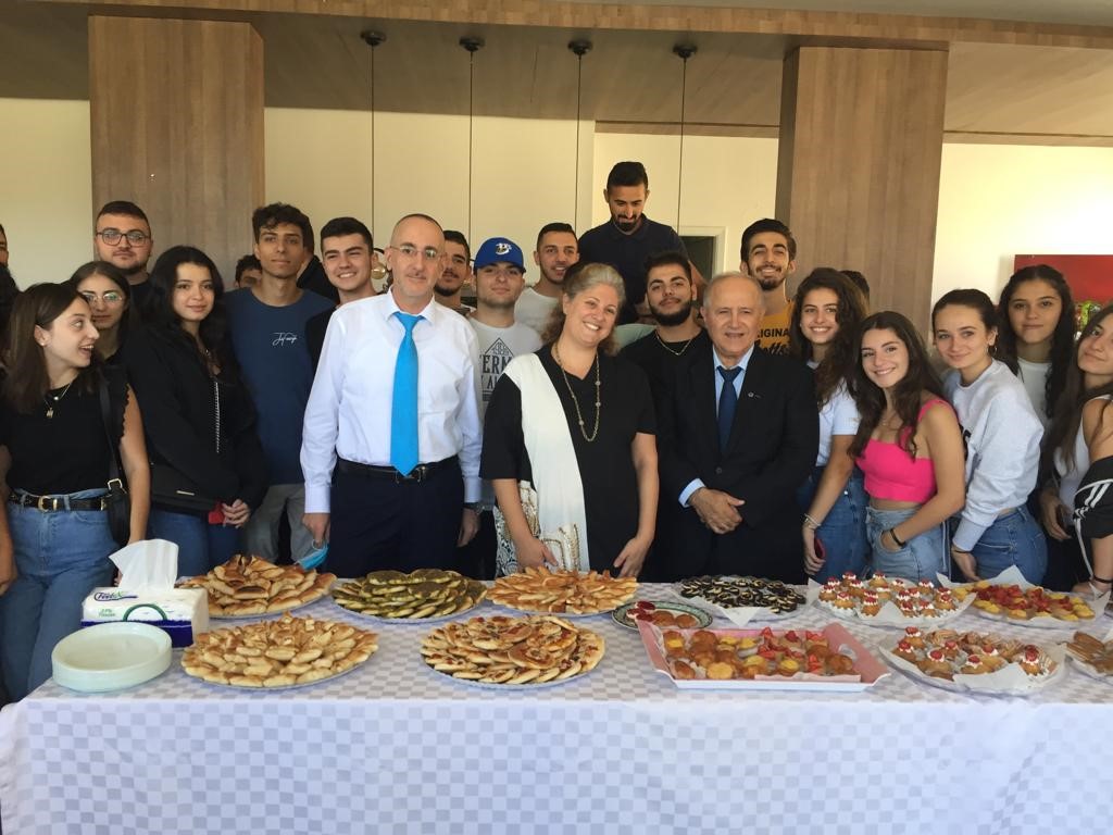 Visite du Recteur et accueil des nouveaux étudiants de l'USJ-Zahlé