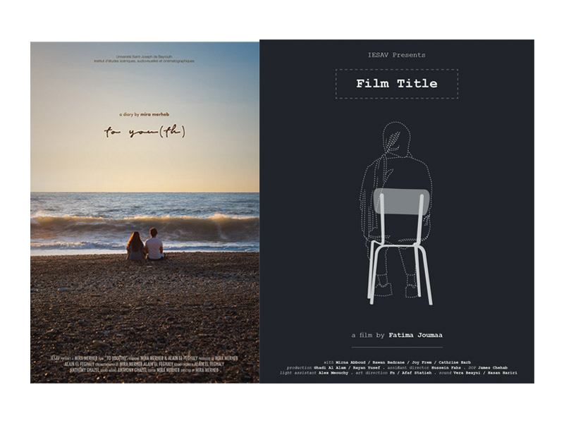 Film Title de Fatima Joumaa et To you(th) de Mira Merheb sélectionnés au CINENOVA (Portugal)