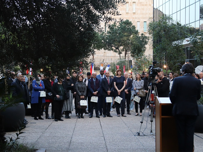 Inauguration du Jardin de la francophonie