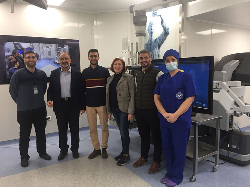 Matinée d’initiation à la chirurgie robotique à la FM