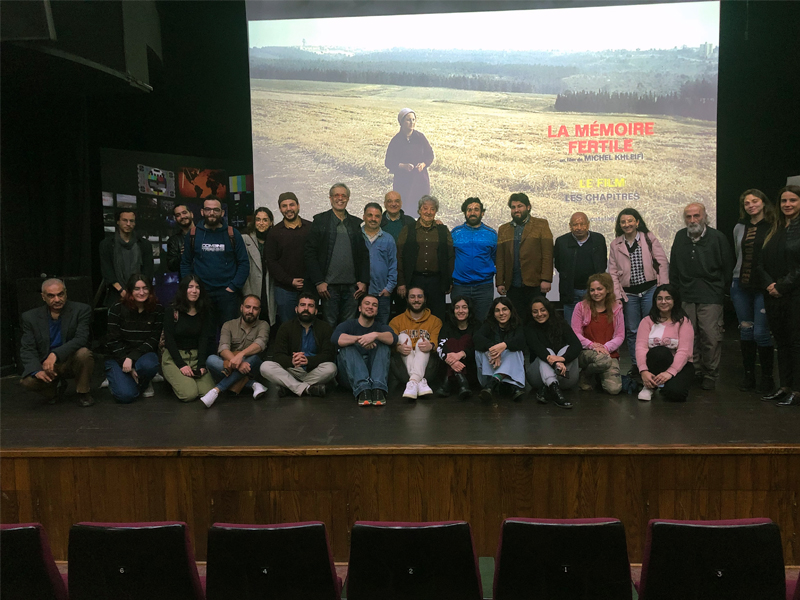 Le ciné-club de l’IESAV accueille le cinéaste Michel Khleifi et projette son premier film « La Mémoire Fertile »