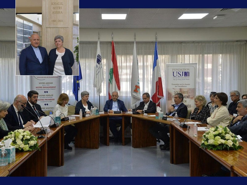 ردهة مستشفى أوتيل ديو تحمل اسم خليل متري قصعه